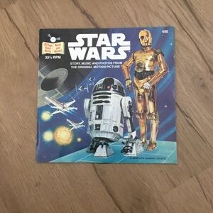 Star Wars Story read a long book with record